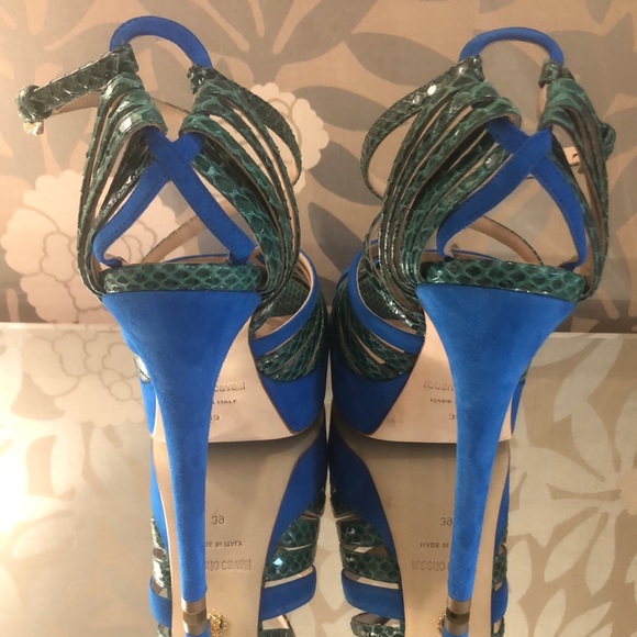 Roberto Cavalli platform shoe - Picture 2 of 8